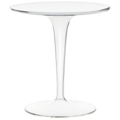 Kartell Tip Top Bar Table in Crystal by Philippe Starck & Eugeni Quitllet