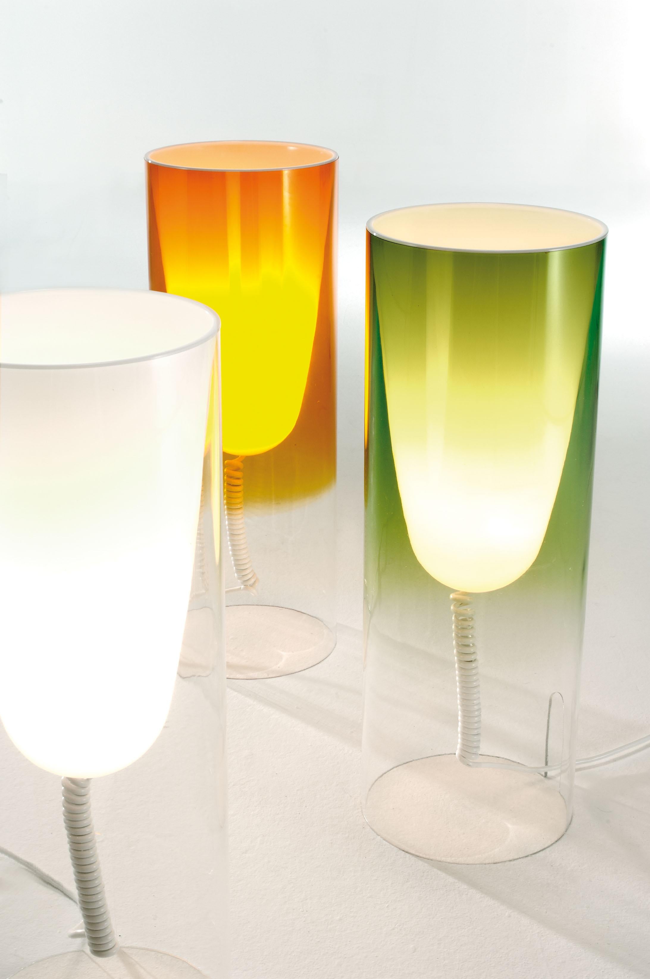 Moderne Lampe de bureau Kartell Toobe en cristal de Ferruccio Laviani en vente