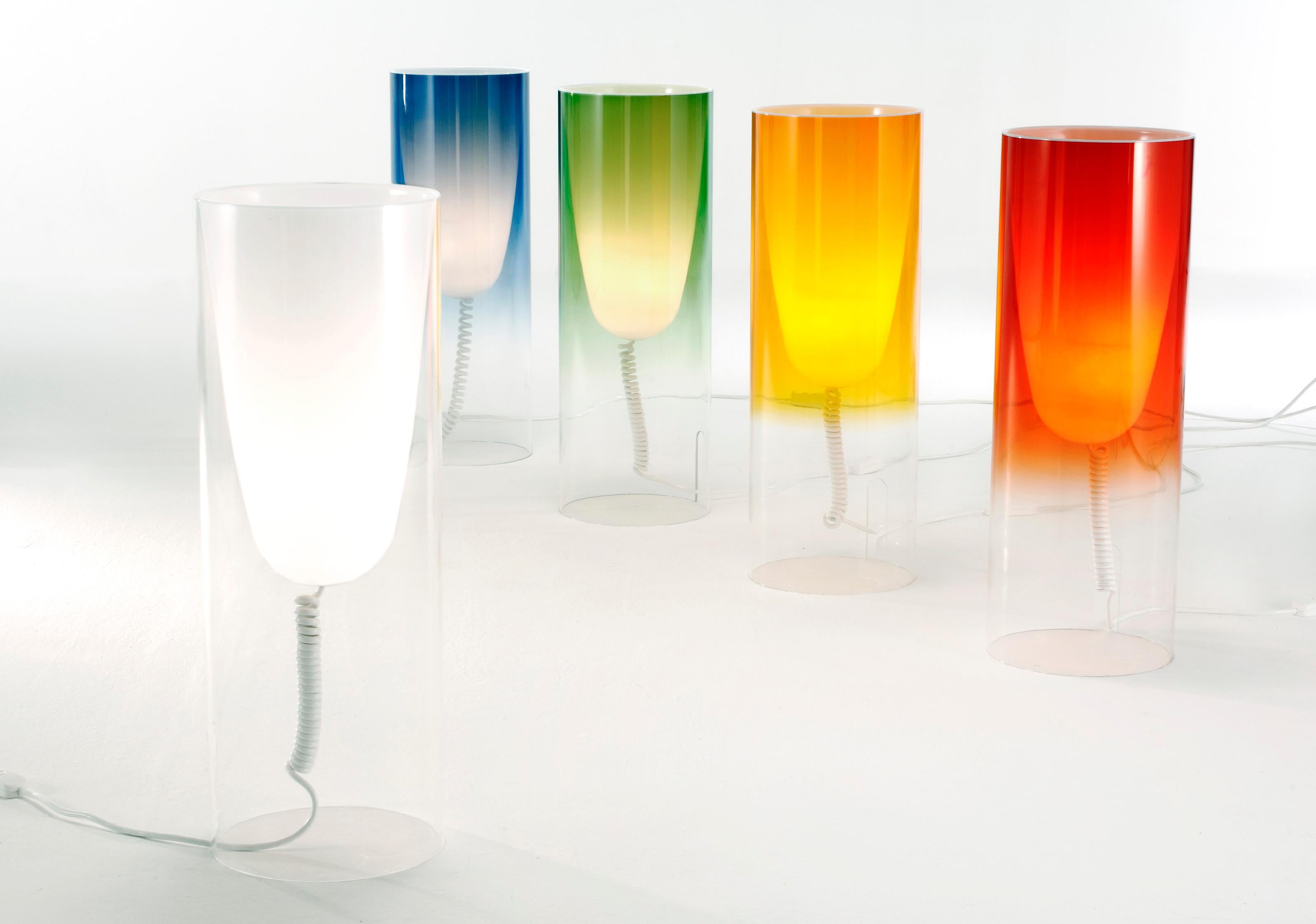Modern Kartell Toobe Desk Lamp in Crystal by Ferruccio Laviani