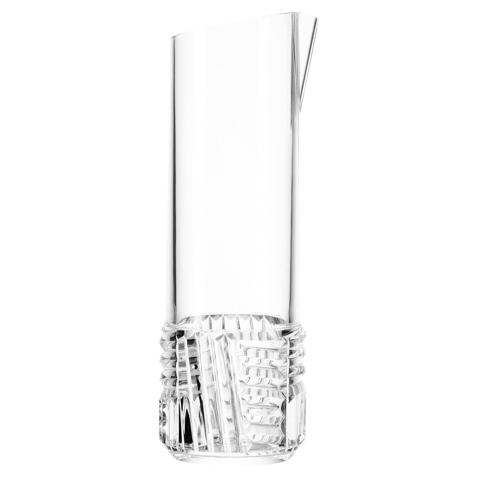 Kartell Trama Carafe in Crystal by Patricia Urquiola