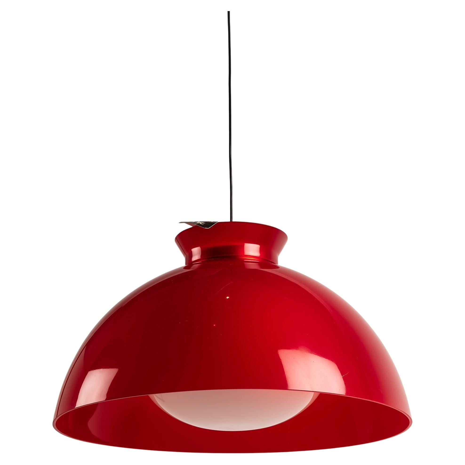 Lampe à suspension Kartell/Tramo KD6 conçue par Achille & Piergiacomo Castiglioni en vente