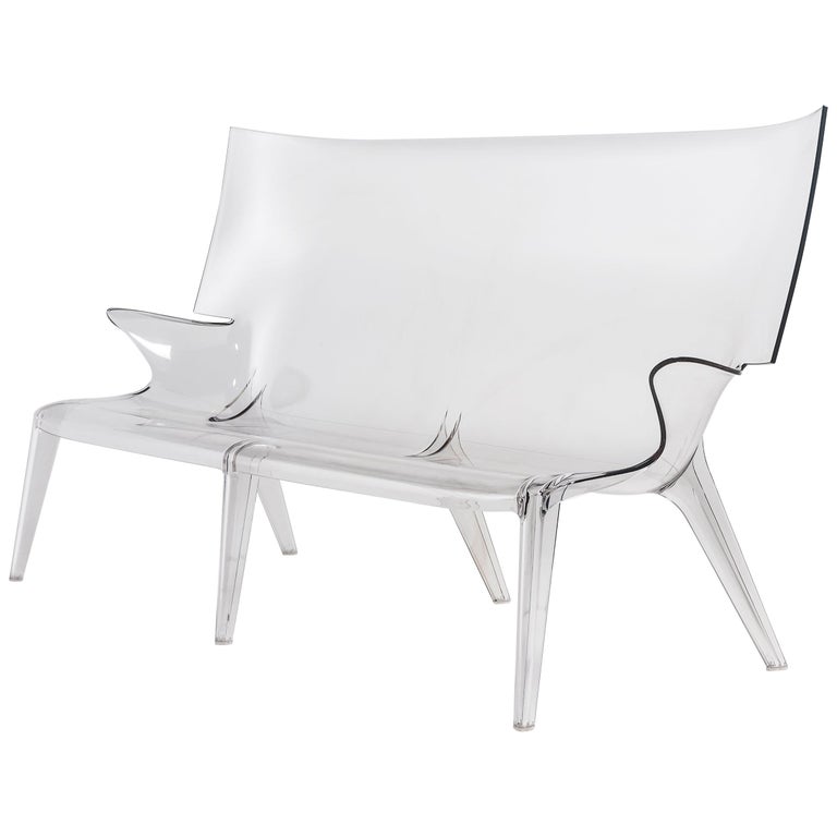Kartell Uncle Jack Sofa by Philippe Starck For Sale at 1stDibs | uncle jack  kartell, kartell bank