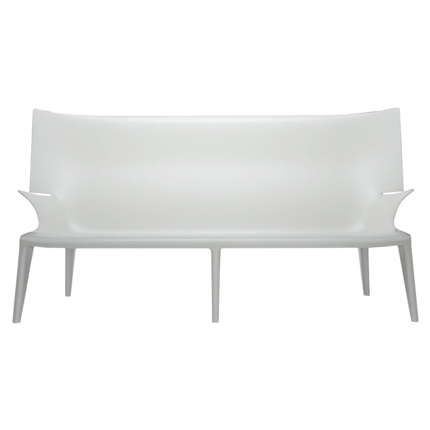 Kartell Uncle Jack Sofa in White by Philippe Starck
