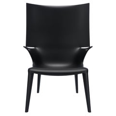 Kartell, Onkel Jim, Sessel in Schwarz von Philippe Starck