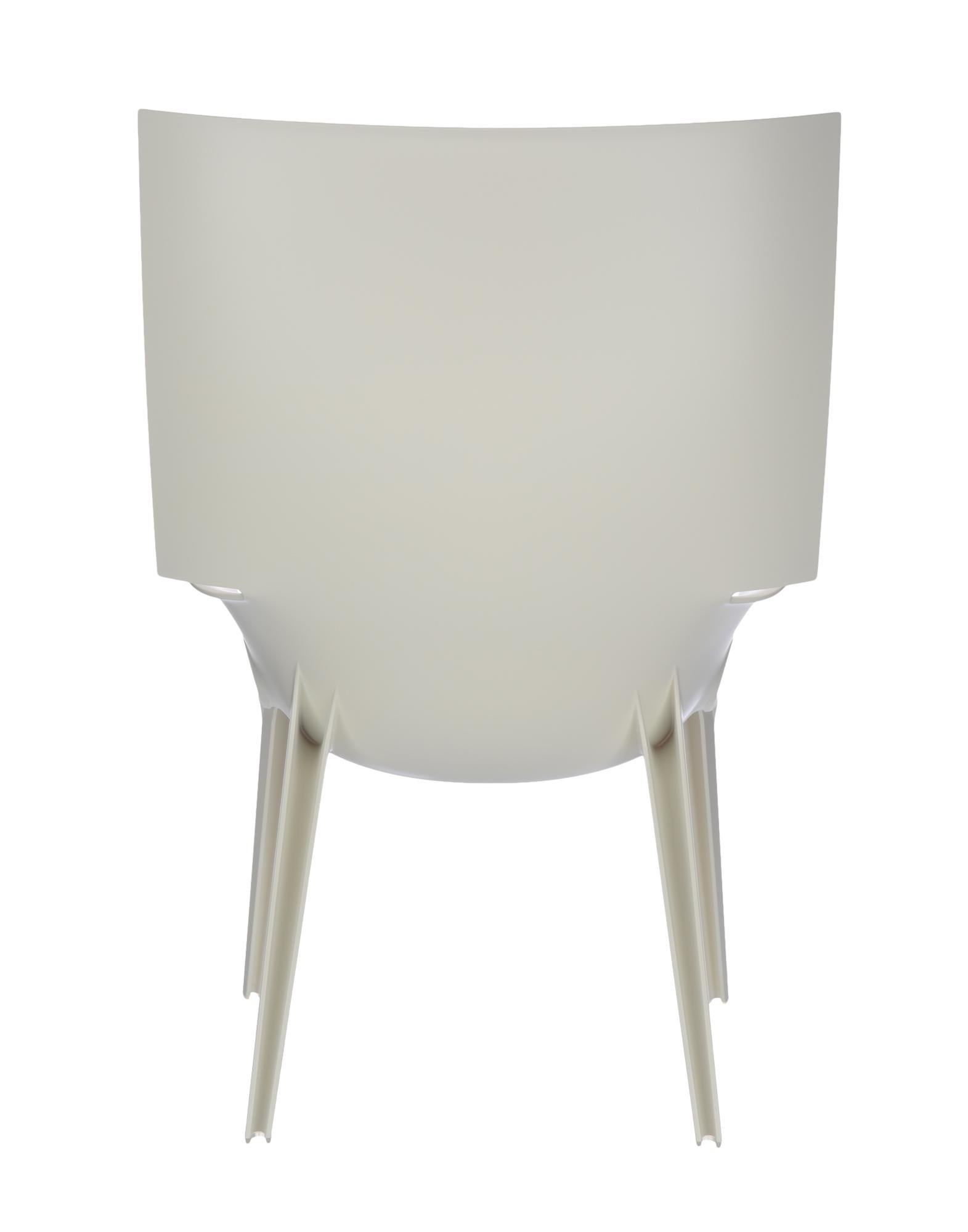 Modern Kartell Uncle Jim Armchair in White by Philippe Starck For Sale
