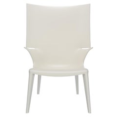 Kartell Uncle Jim Armchair in White by Philippe Starck