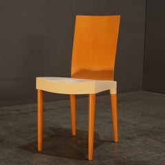 Kartell White Miss Trip Dining Chair by Philippe Starck