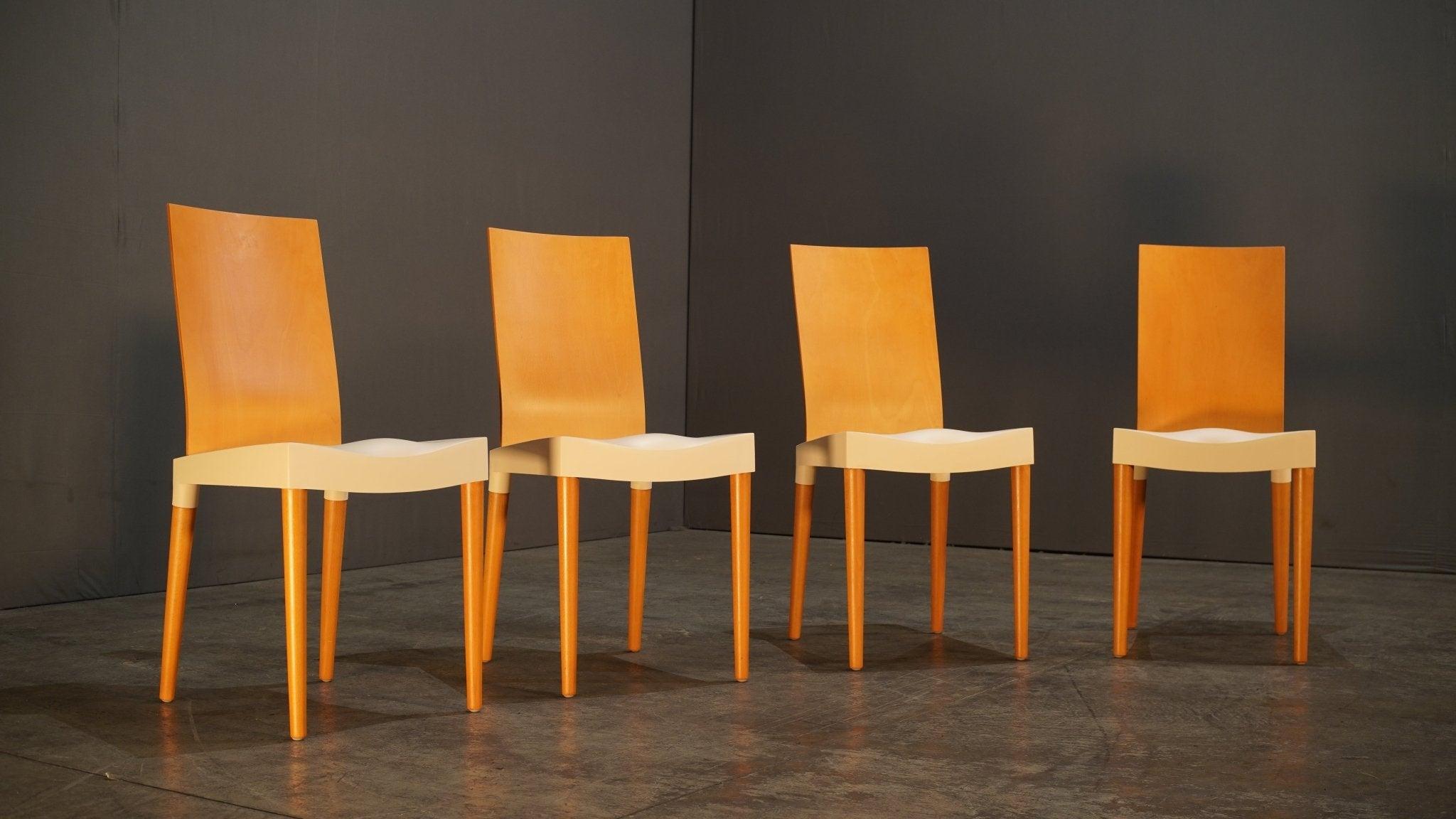 Kartell White Miss Trip Dining Chair by Philippe Starck 1