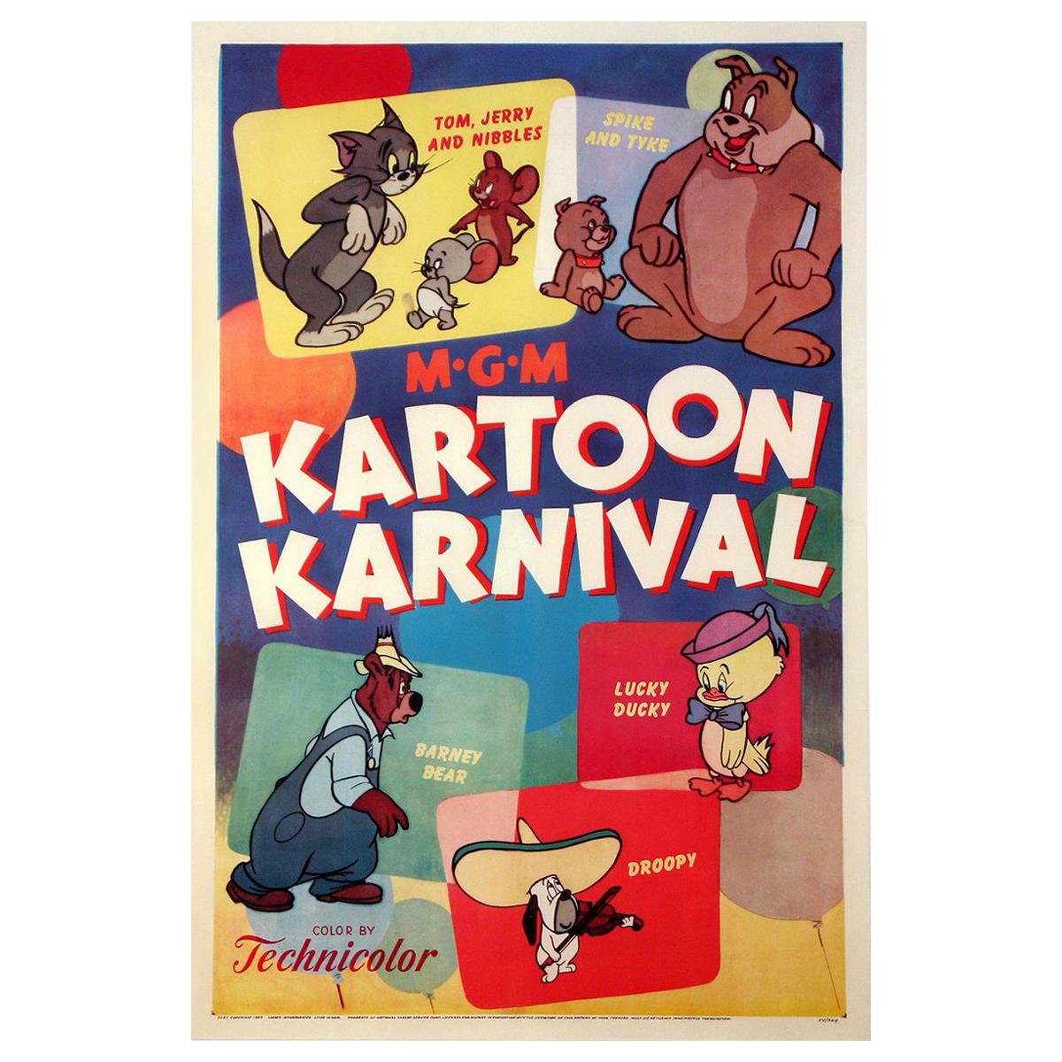 Kartoon Karnival, 1954 For Sale