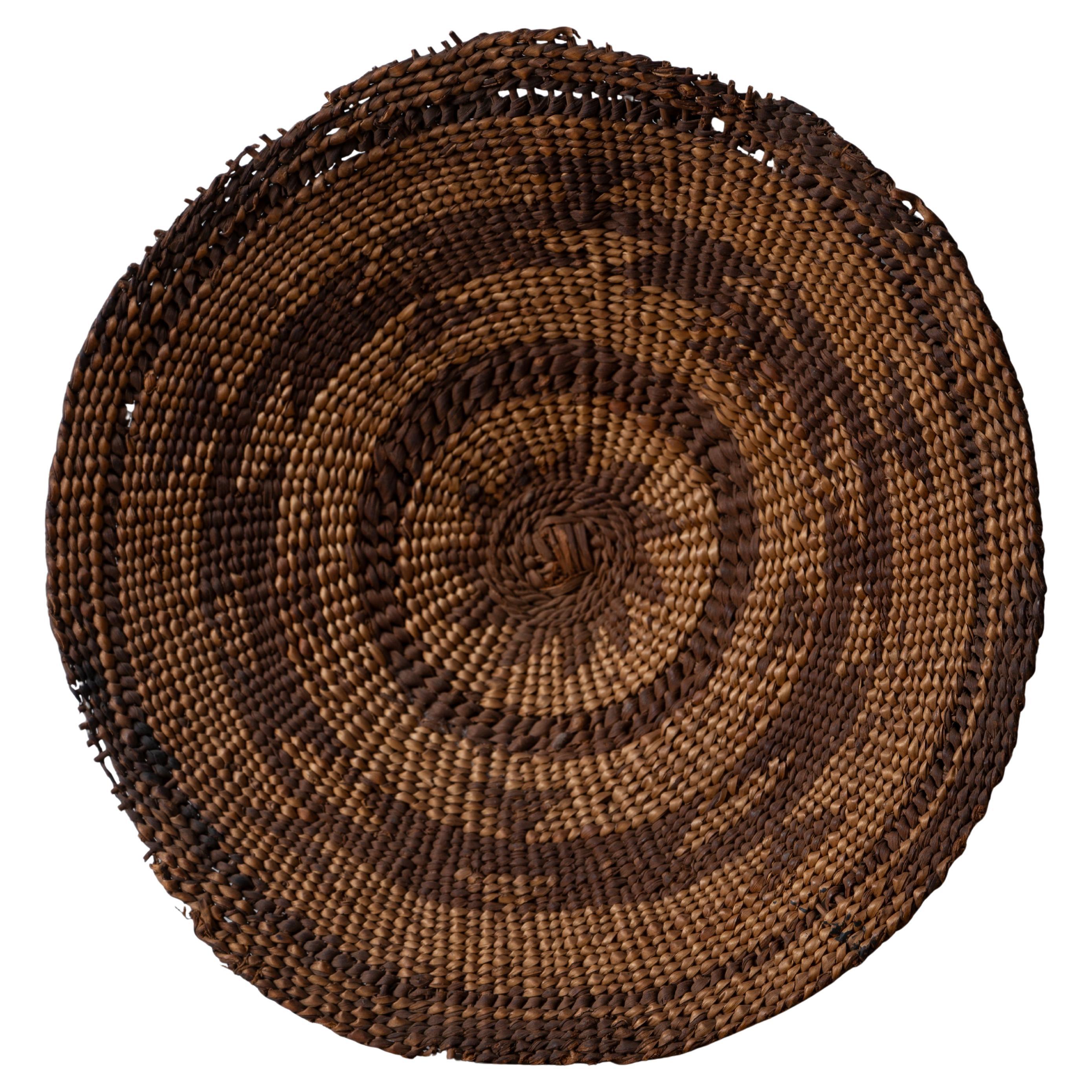 Cesta Karuk Winnowing Tray, c.1900