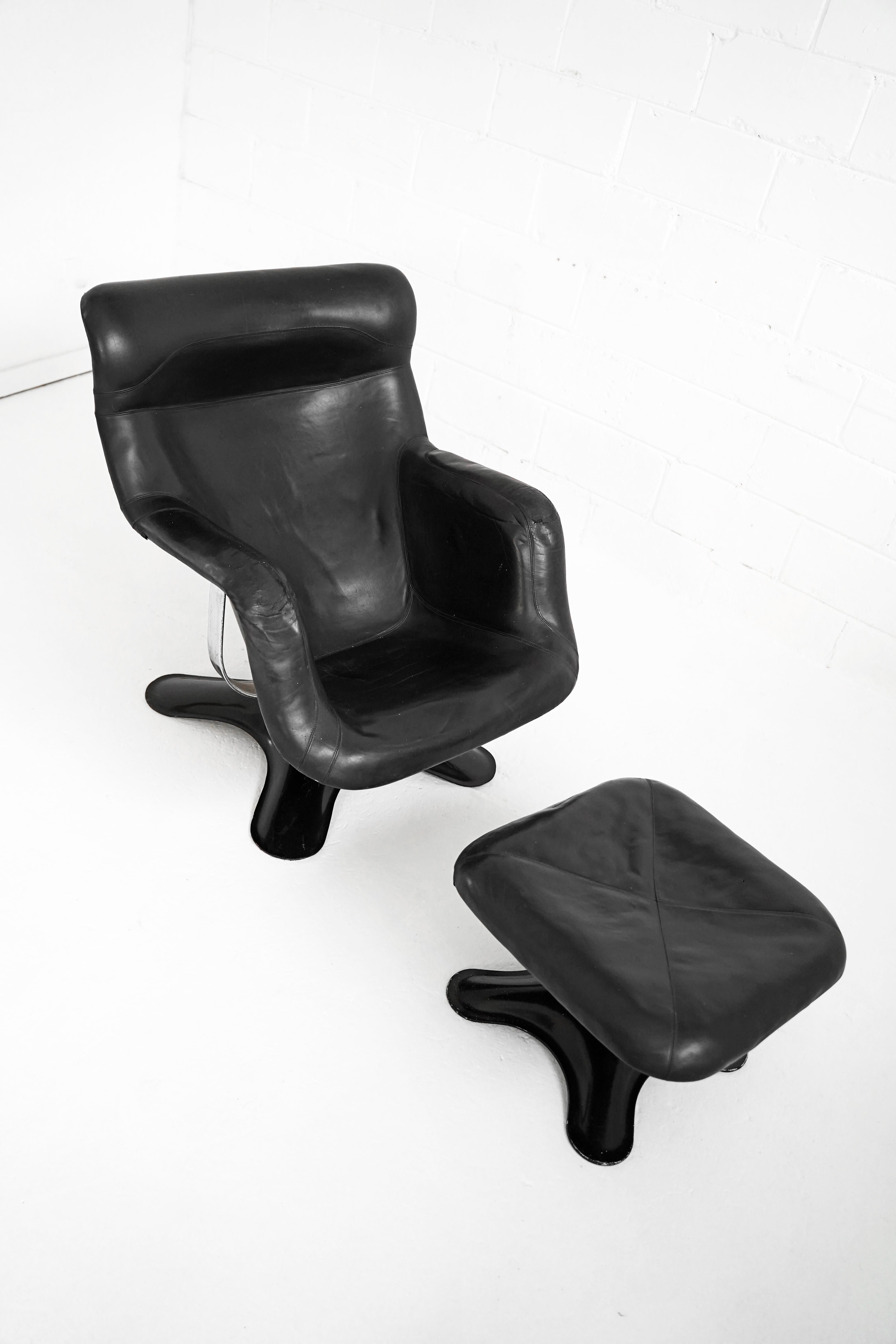 Karuselli Lounge Chair by Yrjo Kukkapuro for Haimi For Sale 12
