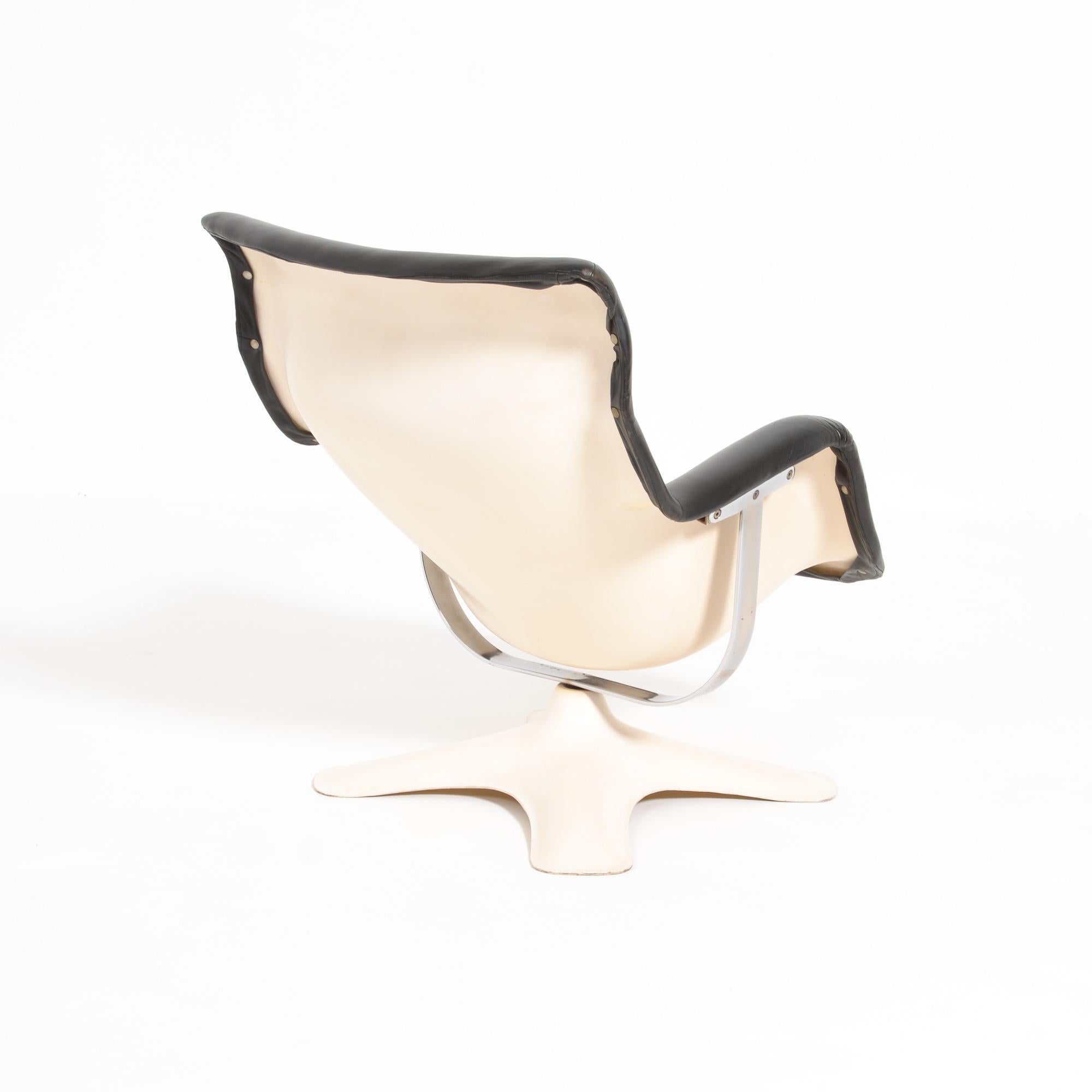 Karuselli Lounge Chair by Yrjo Kukkapuro for Haimi In Good Condition In Vlimmeren, BE