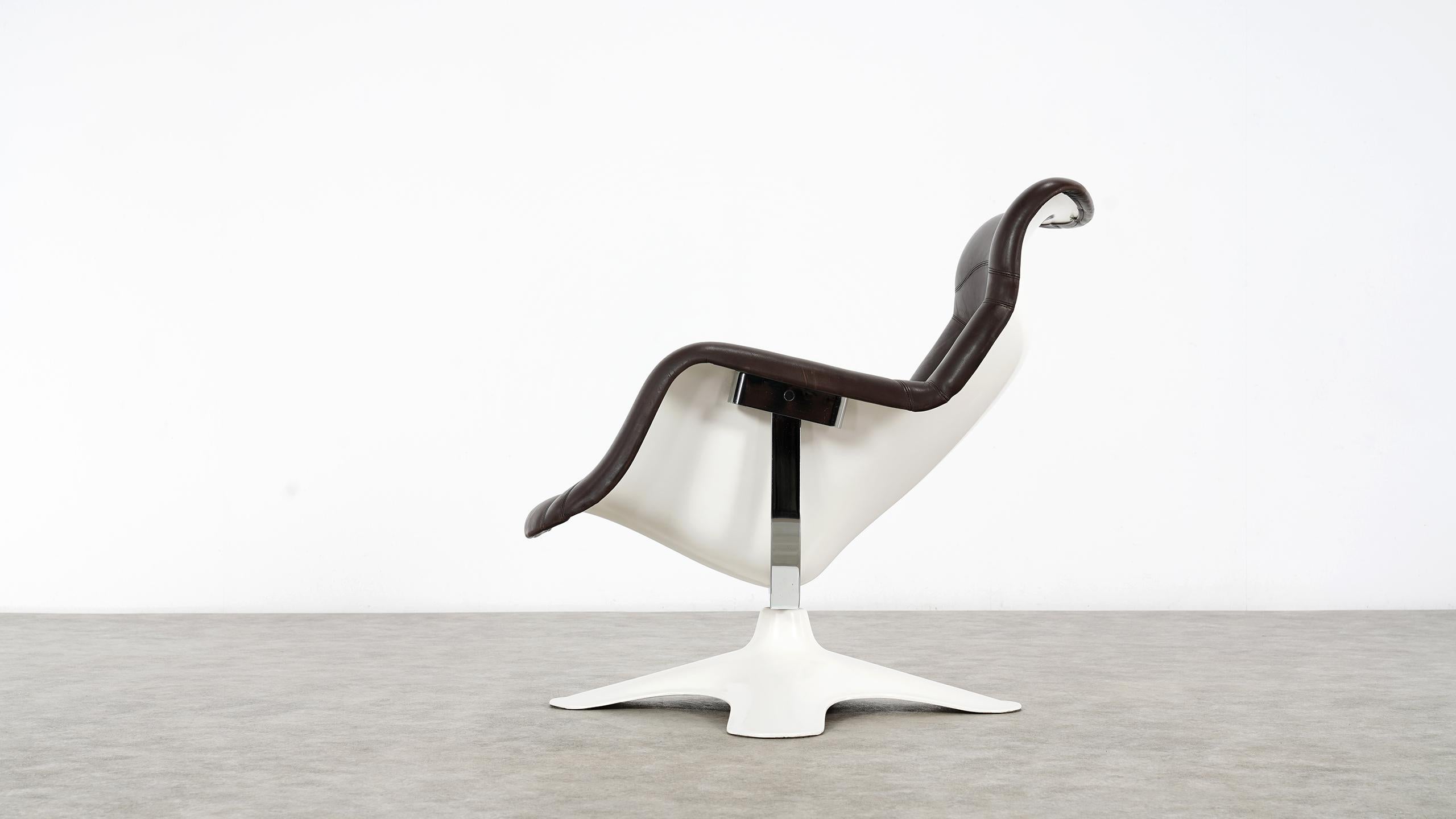 Hand-Crafted Karusselli Lounge Chair, Designed in 1964 by Yrjö Kukkapuro for Artek, Finland