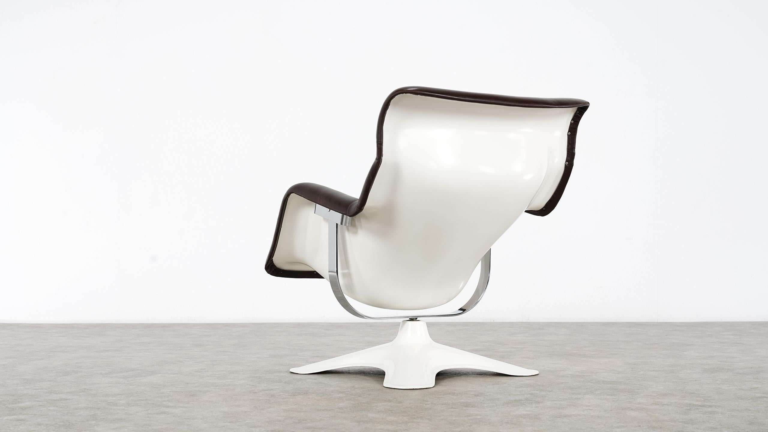 Mid-20th Century Karusselli Lounge Chair, Designed in 1964 by Yrjö Kukkapuro for Artek, Finland