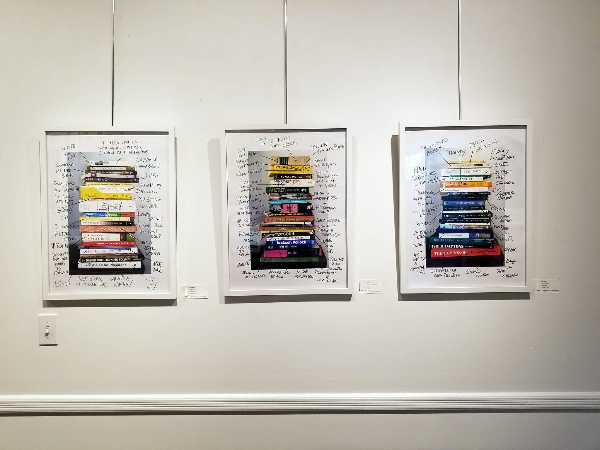 Libri BANNATI (incorniciati) - Mixed Media Art Pop Art di Karyn Mannix