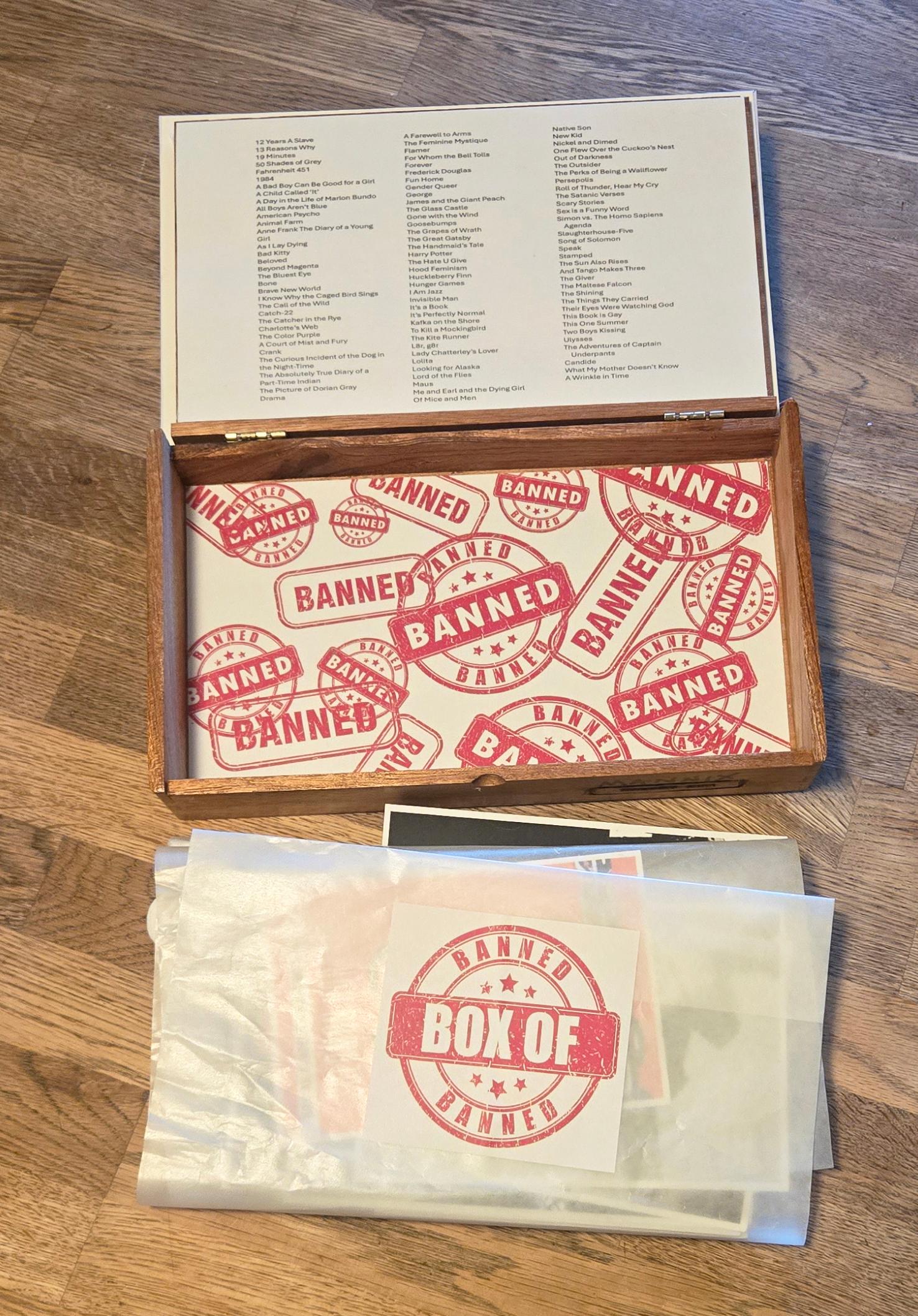 Box of Banned (Books) 2/3 For Sale 1