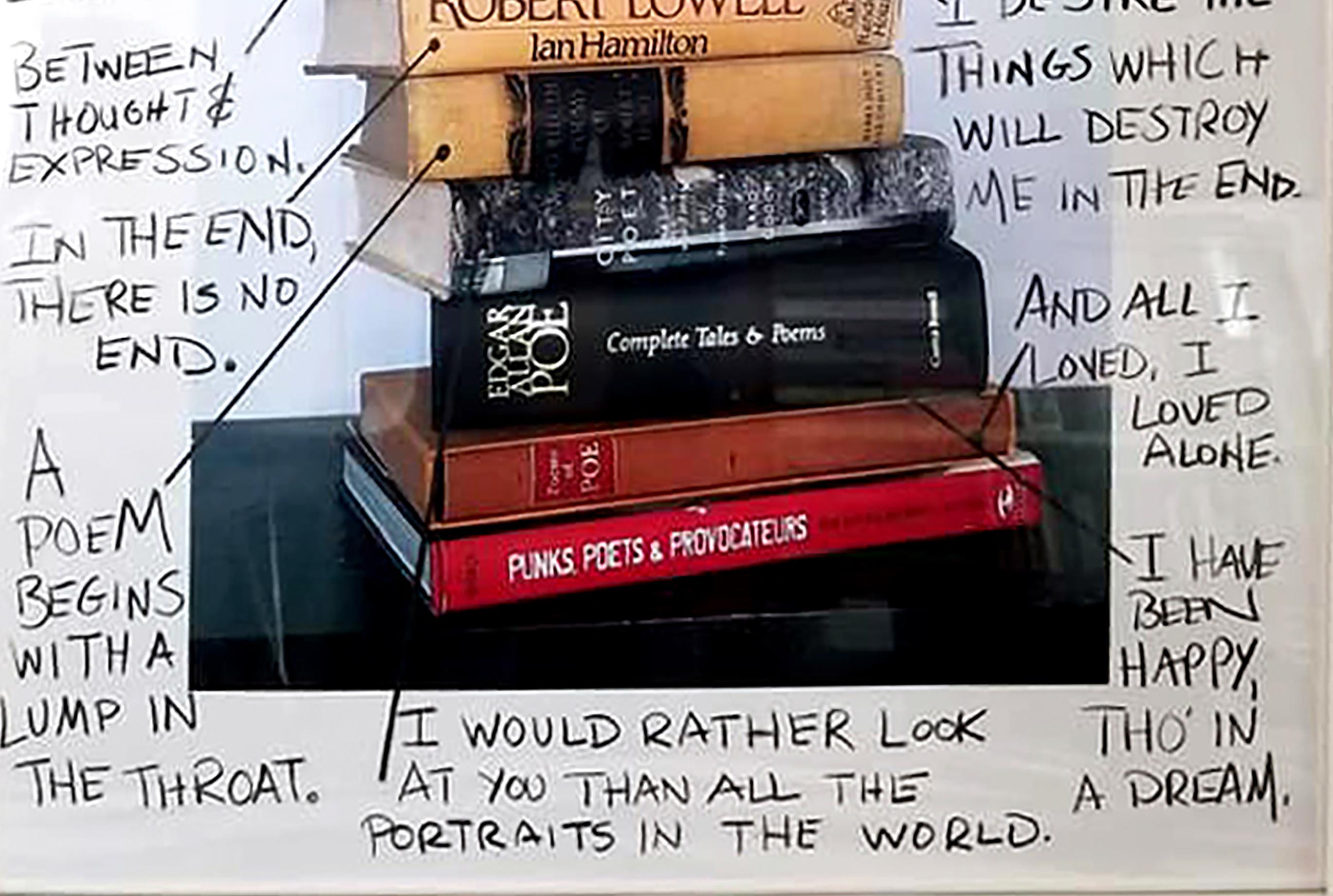 Poeti (incorniciati) - Photograph Pop Art di Karyn Mannix