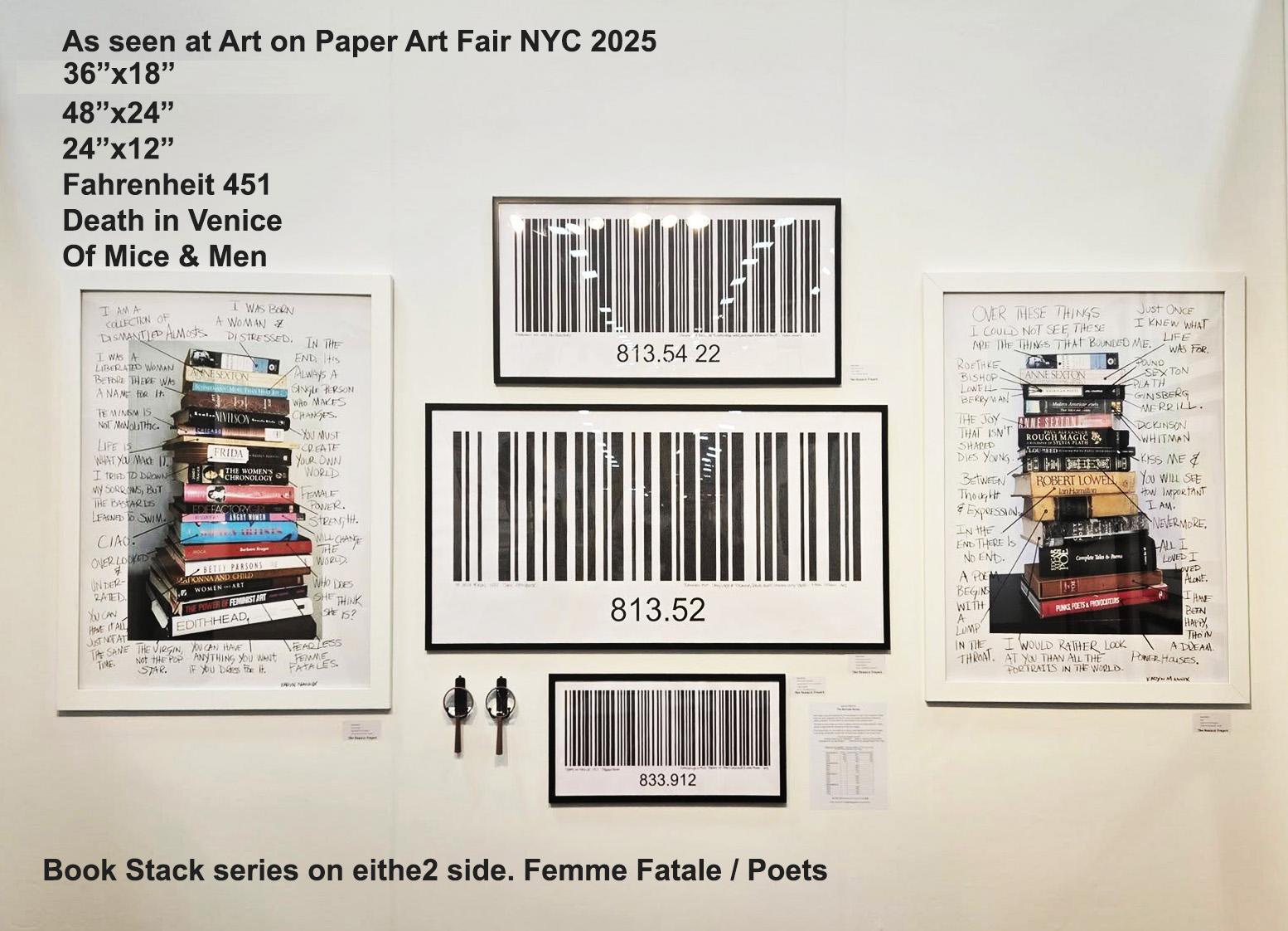 Fahrenheit 451 (texto completo) - Color Photograph Negro de Karyn Mannix