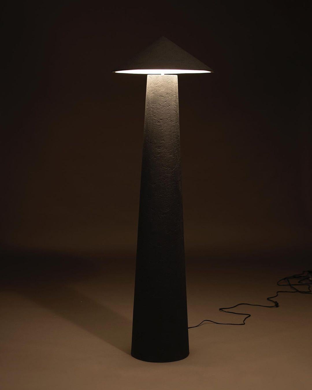 Indian Kasa Floor Lamp by Harshita Jhamtani Designs For Sale