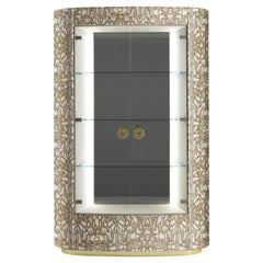 21st Century Kasai Cabinet in Fabric by Roberto Cavalli Home Interiors