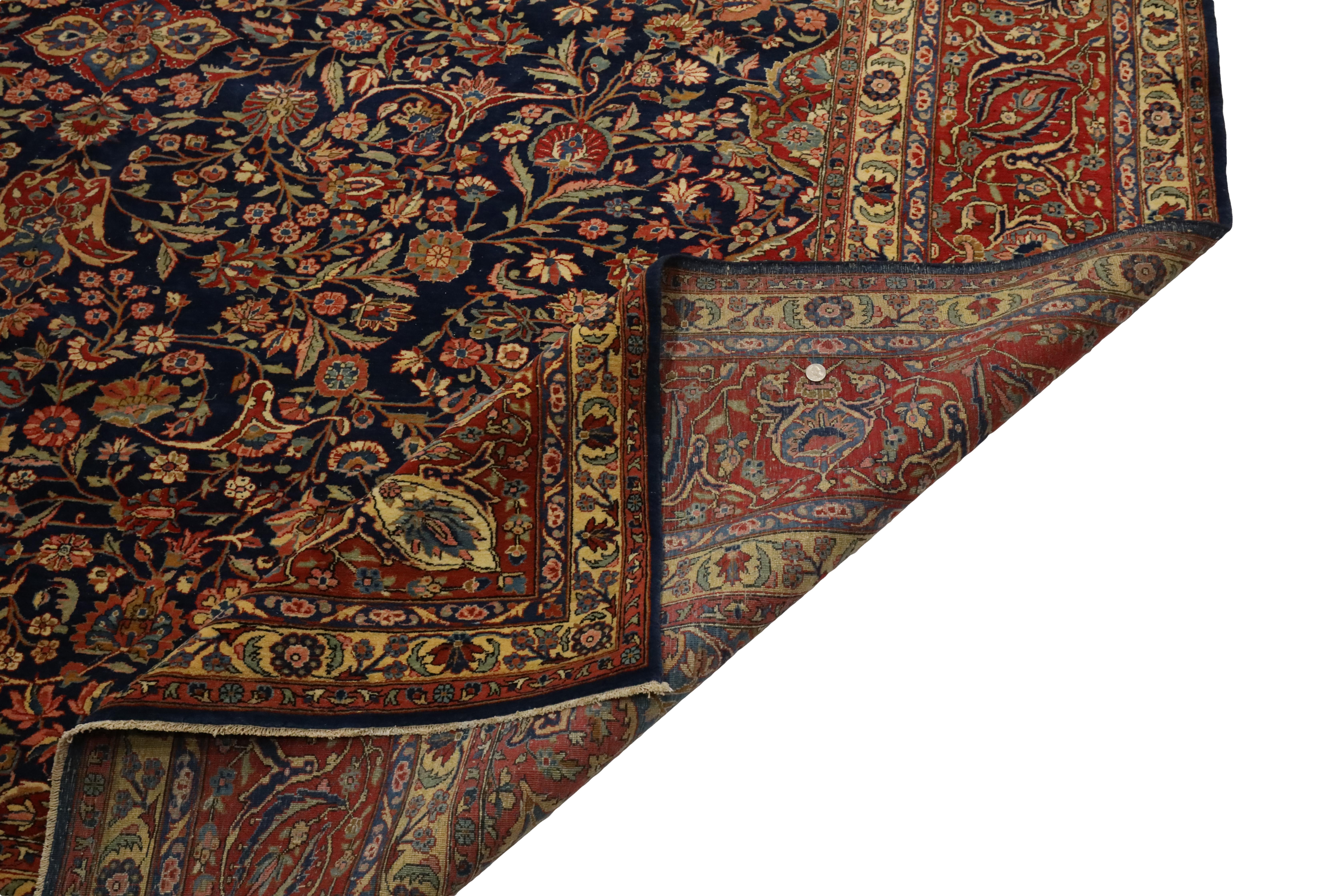 Antiker Kashan-Teppich - 10'1