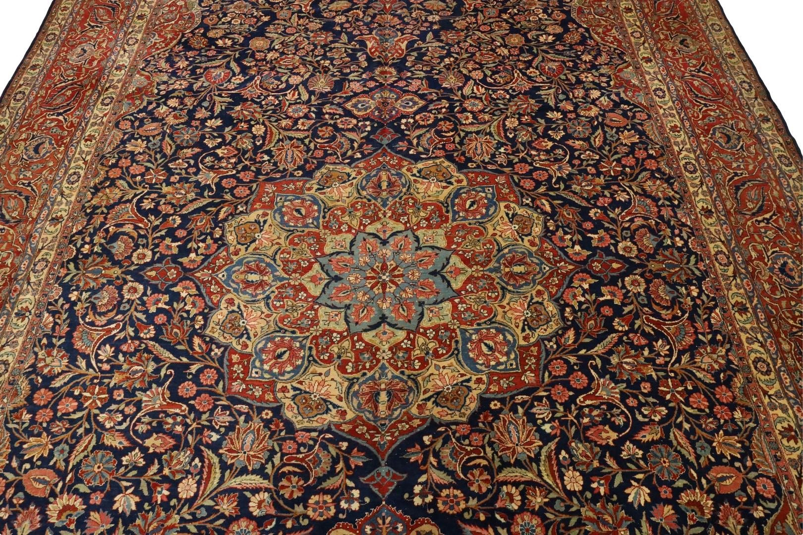 Antiker Kashan-Teppich - 10'1