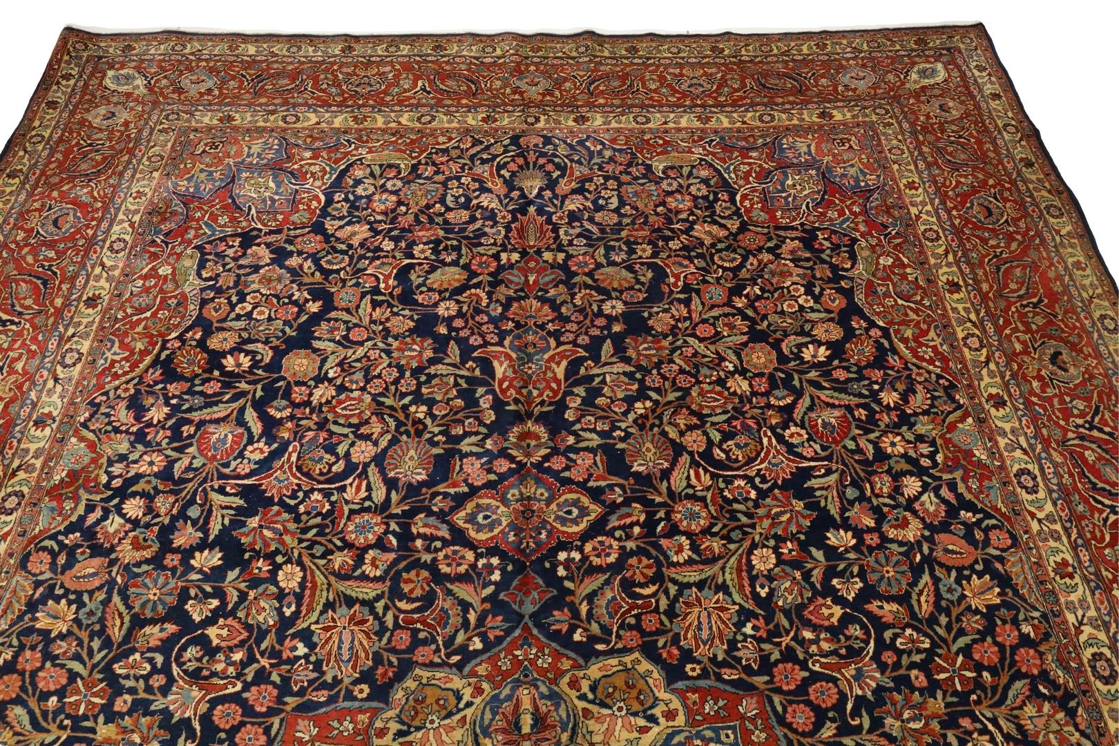 Antiker Kashan-Teppich - 10'1