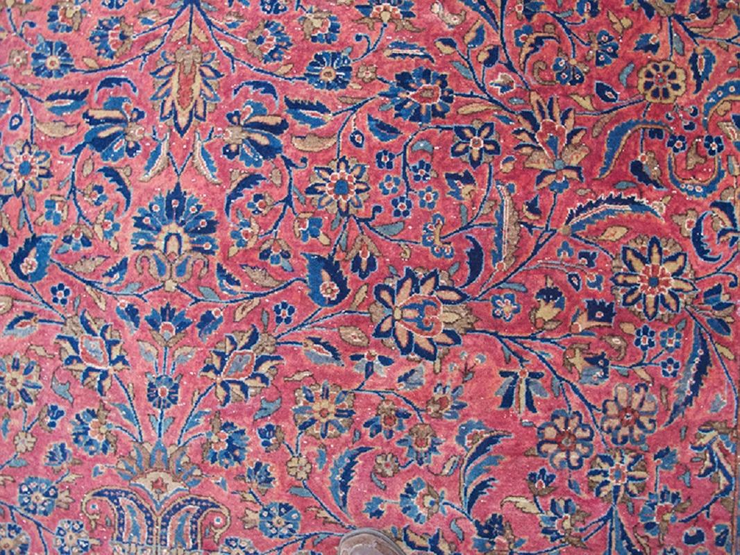 Persiano Tappeto Kashan, inizio XX secolo in vendita