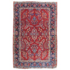 Antique Kashan rug