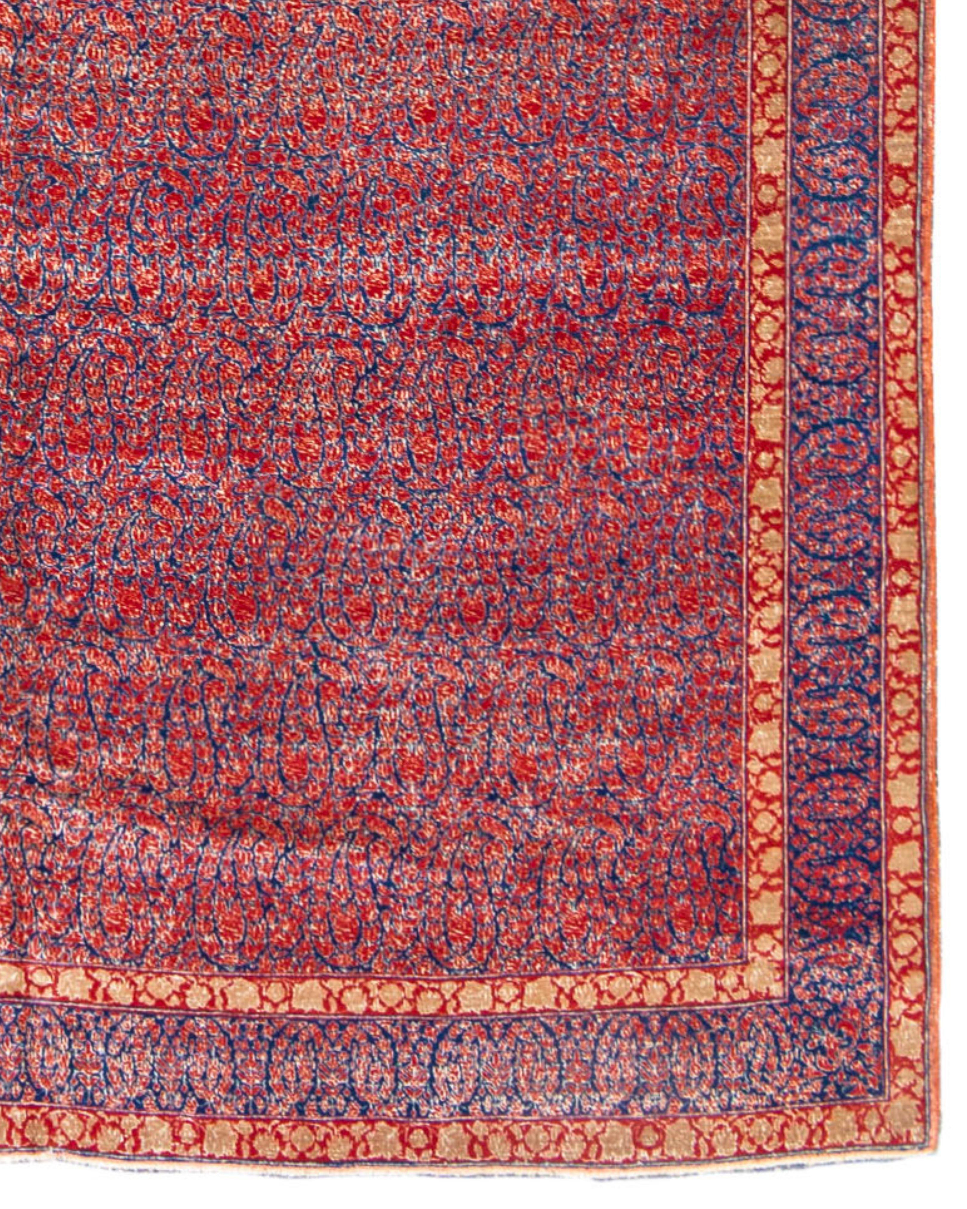 Antiker persischer Kashan-Teppich, spätes 19. Jahrhundert

Zusätzliche Informationen:
Abmessungen: 7'2
