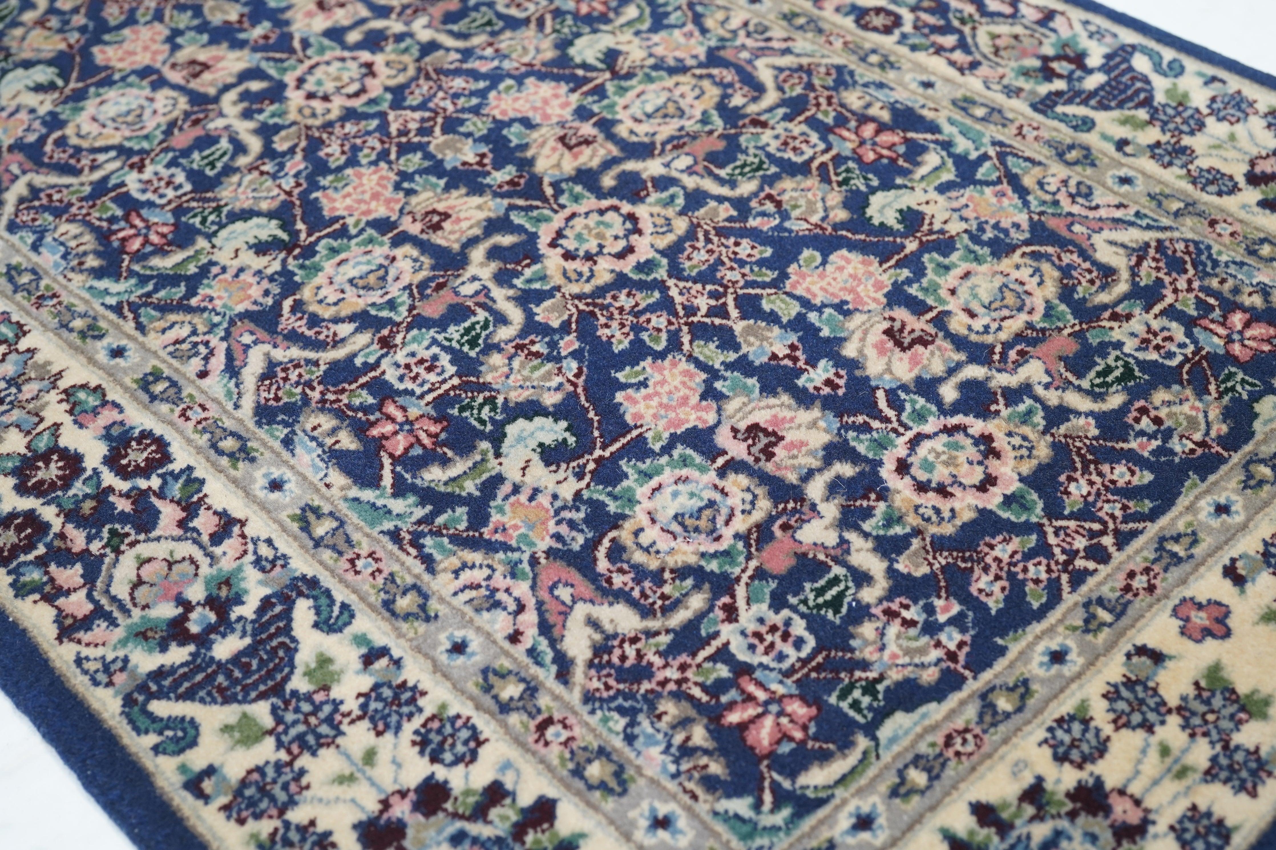 Alfombra Kashan 2'4'' x 6'0'' Lana en venta