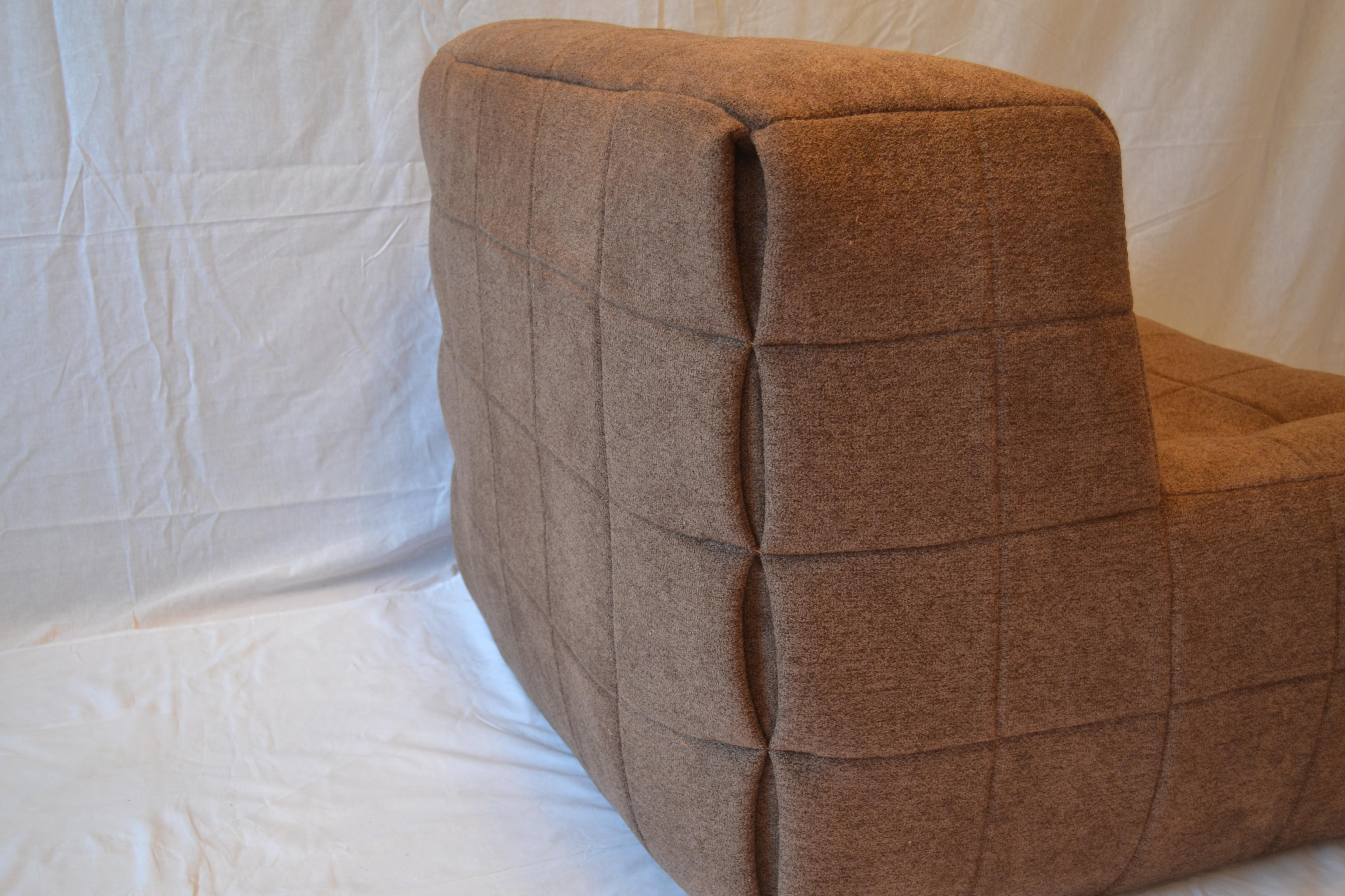French Kashima Armchair, Designed by Michel Ducaroy, Ligne Roset, 1970s For Sale