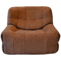 Vintage Kashima Armchair, Designed by Michel Ducaroy, Ligne Roset, 1970s