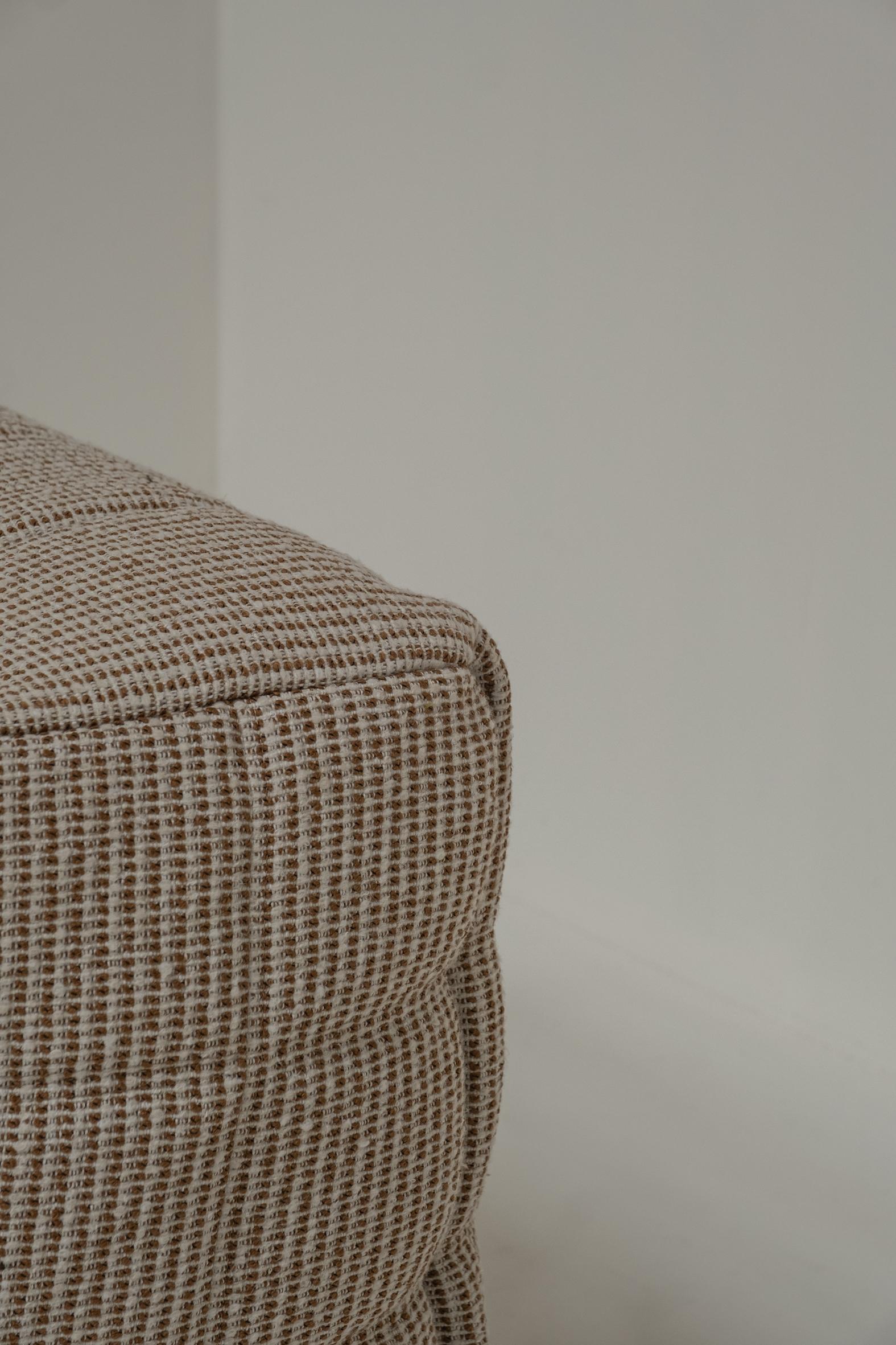 Textile Kashima one seater by Michel Ducaroy for Ligne Roset