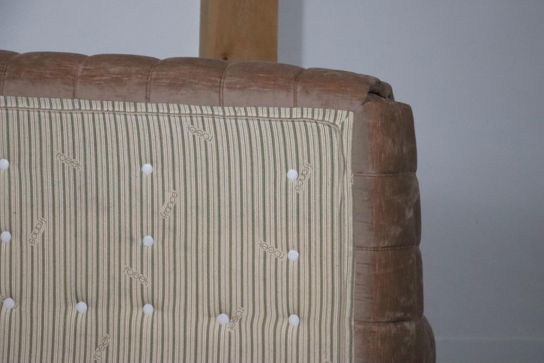 Kashima three seater sofa in velvet by Michel Ducaroy for Ligne Roset, 1970s 8