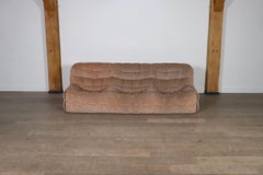 Canapé Kashima en velours de Michel Ducaroy pour Ligne Roset, 1970