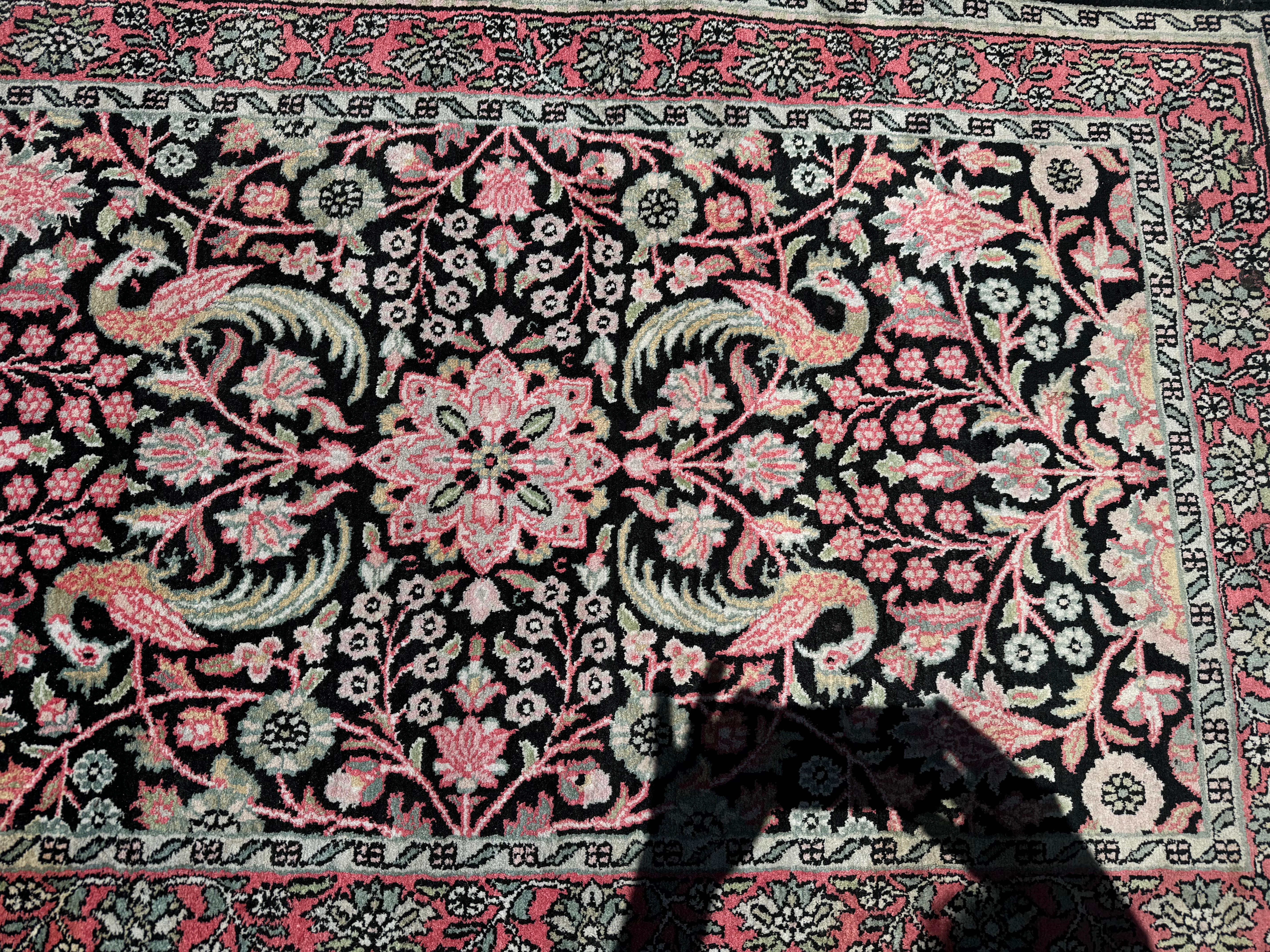 XX secolo Tappeto in cotone Kashmir in vendita