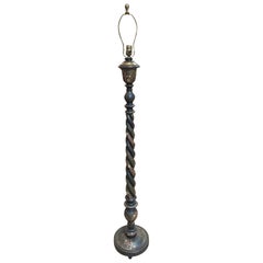 Kashmir Floor Lamp with Twisting Stem