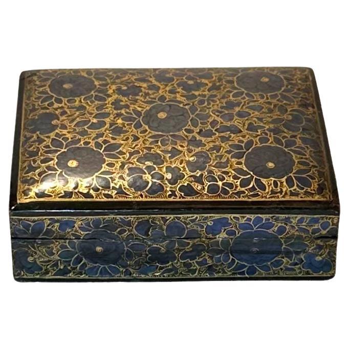 Caja de papel maché Cachemira