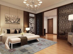 Kashmir Pure Silk 576 KPSI Panel Design Mansion Size Hand Knotted Oriental Rug