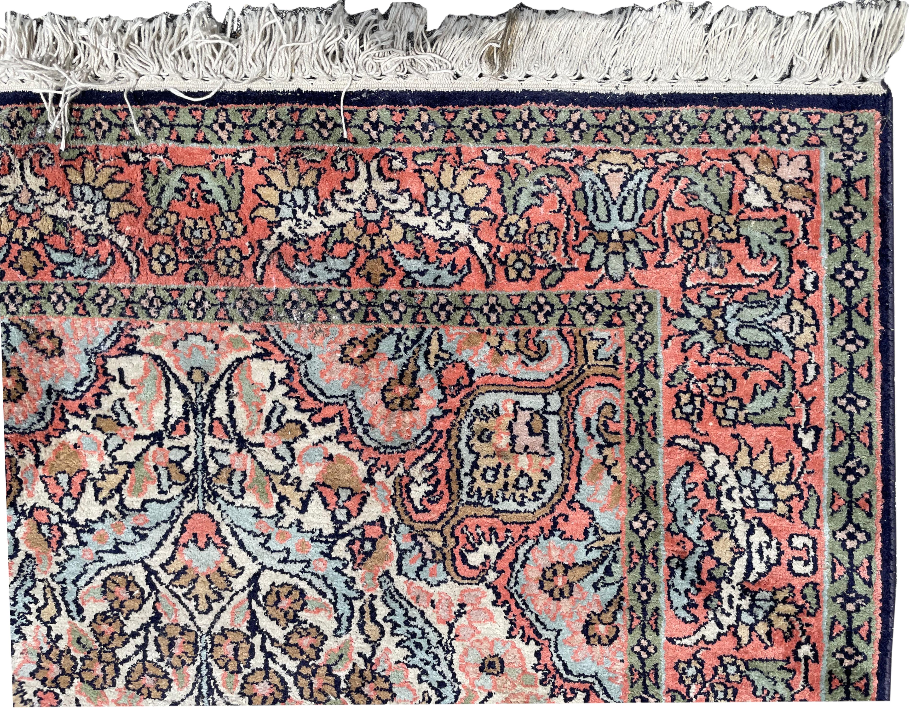 Wool Kashmir Rug For Sale