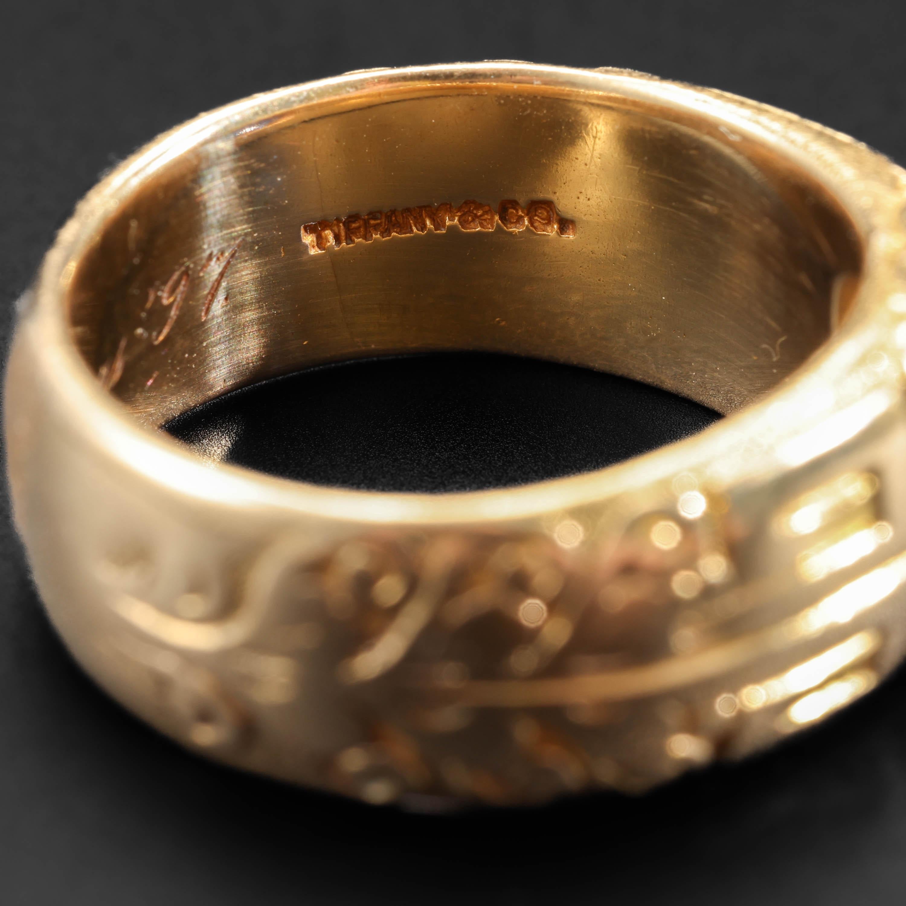Tiffany & Co. Kashmir Sapphire Ring Edwardian AGL Certified Untreated 5
