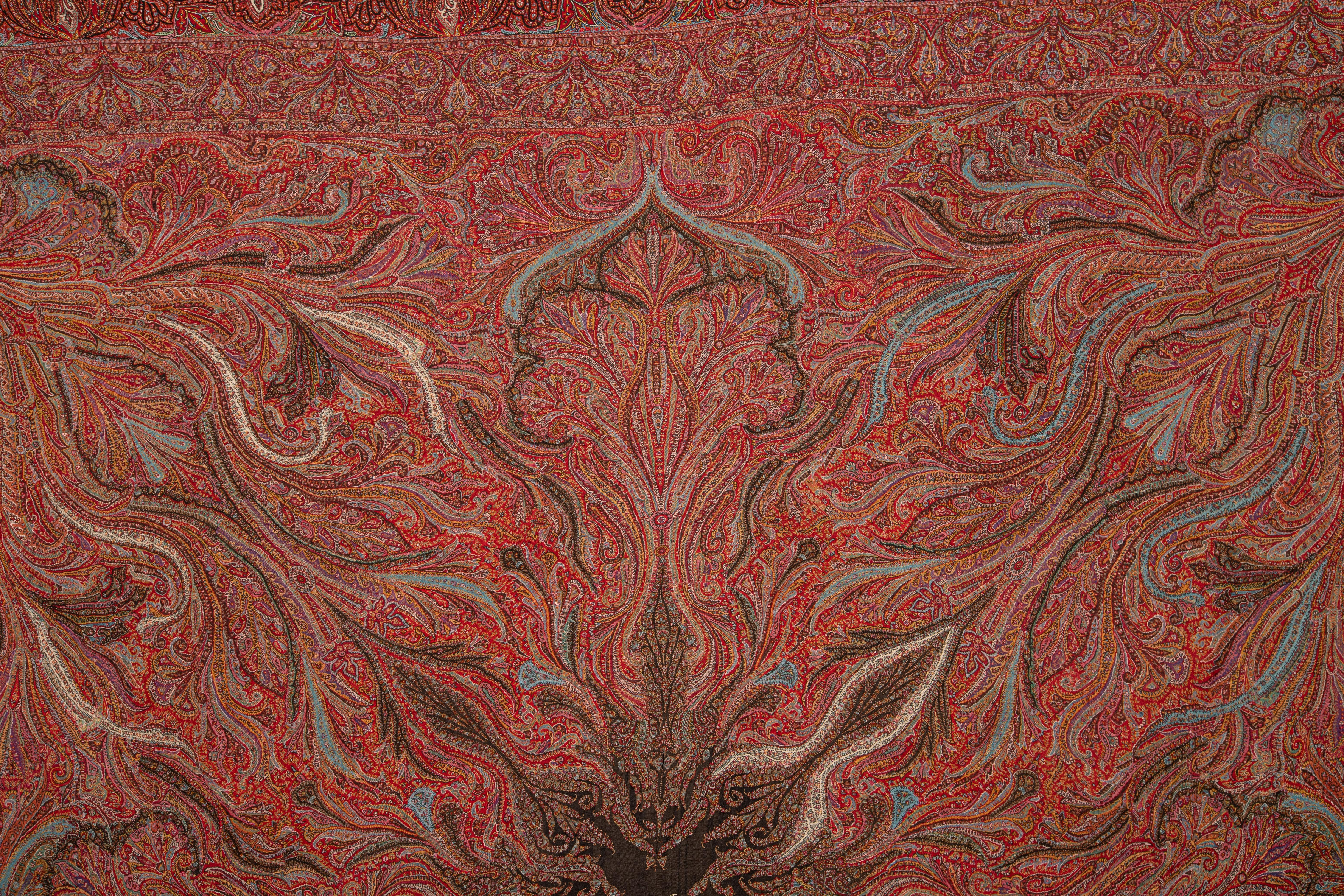 Indian Kashmir Shawl, India For Sale