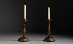 Kashmiri Candlesticks, India circa 1910