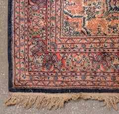 Kashmiri Silk Rug, 6' x 4' 5"