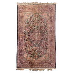 Kashmiri Silk Rug, 6' x 4' 5"