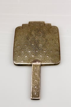 Kashmiri Silver Hand Mirror, 92% Silver 19th Century