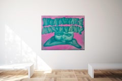 No ZAZA ZONE - Contemporary Figurative Oil Painting, Polish Young Art