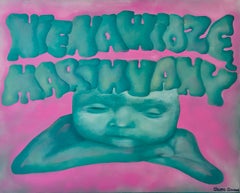 No ZAZA ZONE - Pintura al óleo figurativa contemporánea, Arte joven polaco