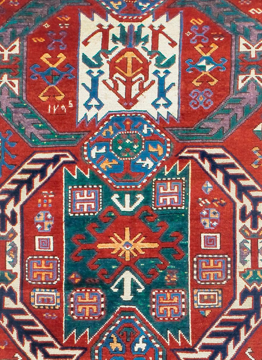 Caucasian Kasim Ushag rug For Sale